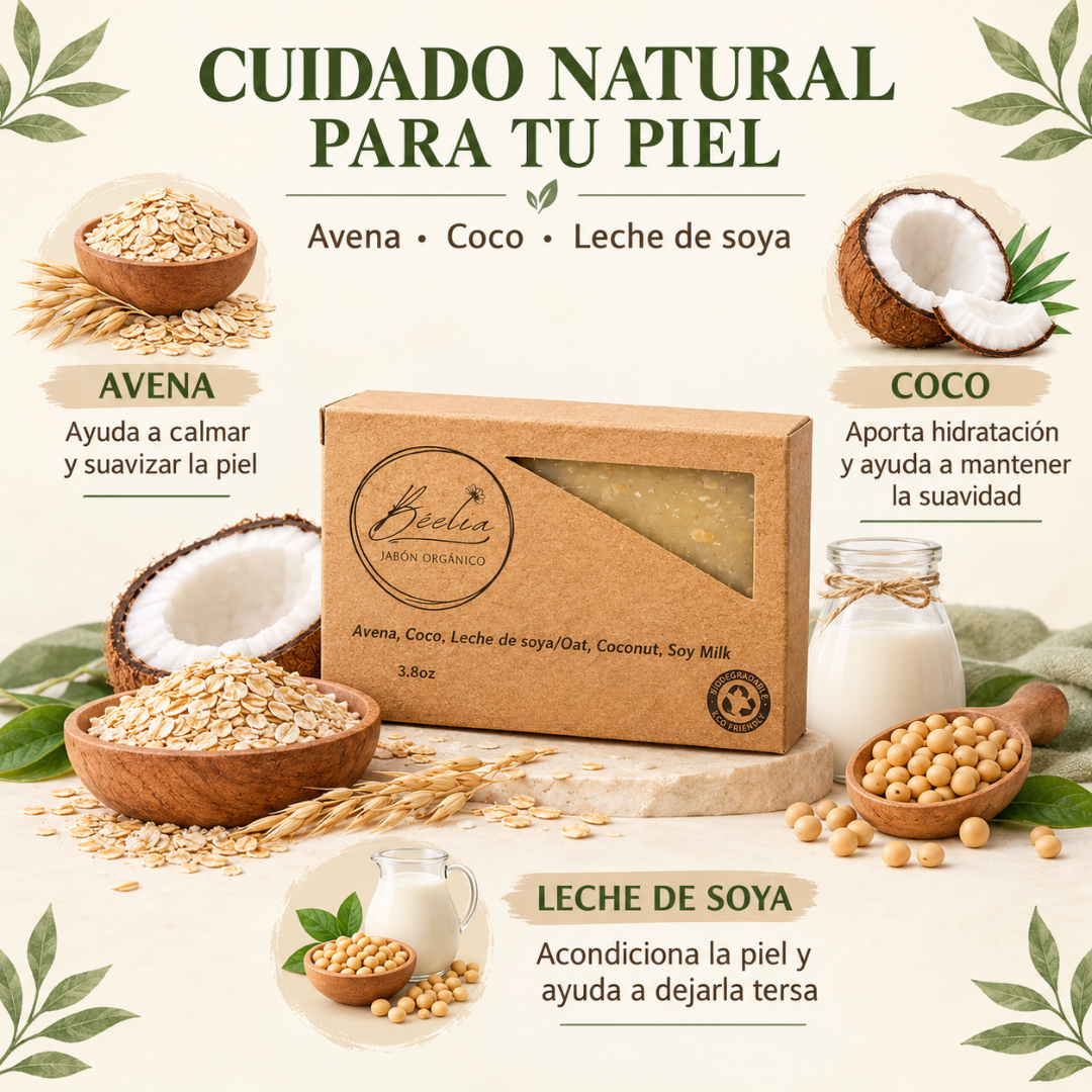 Kit 4 jabones organicos mixtos